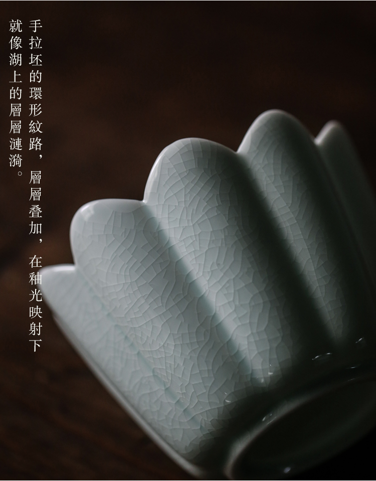 The Self - "appropriate content to build water tea tea to wash to wash water, after the small jingdezhen ceramic household vintage Japanese cup for wash dross barrels
