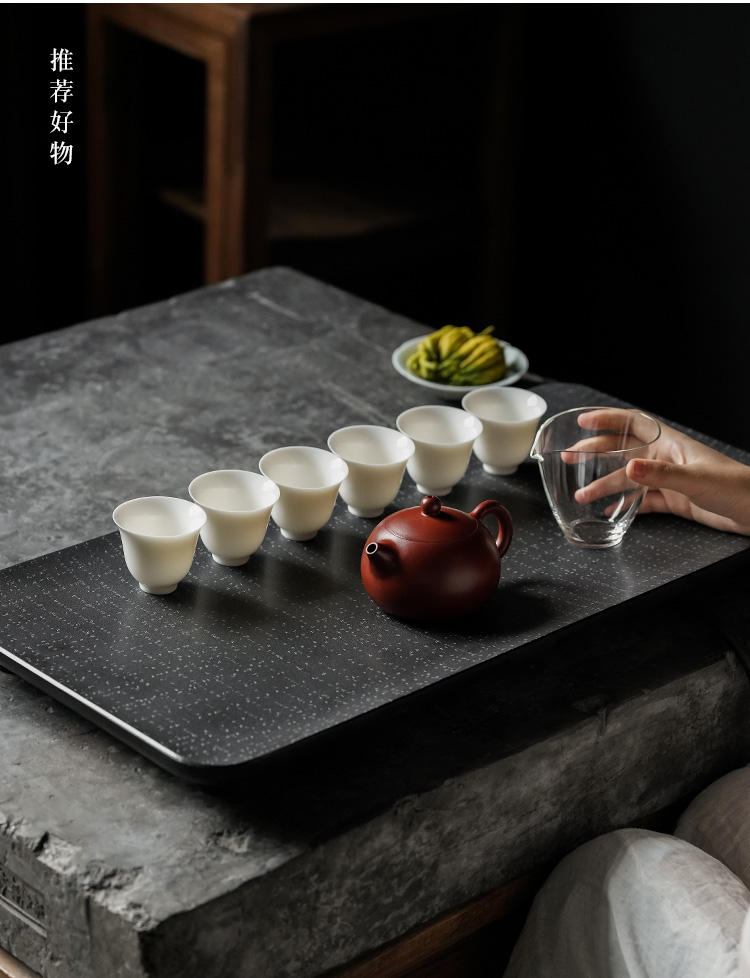 Sharply stone tea tray are it the teapot tea suit household kung fu tea tea set as ceramic office