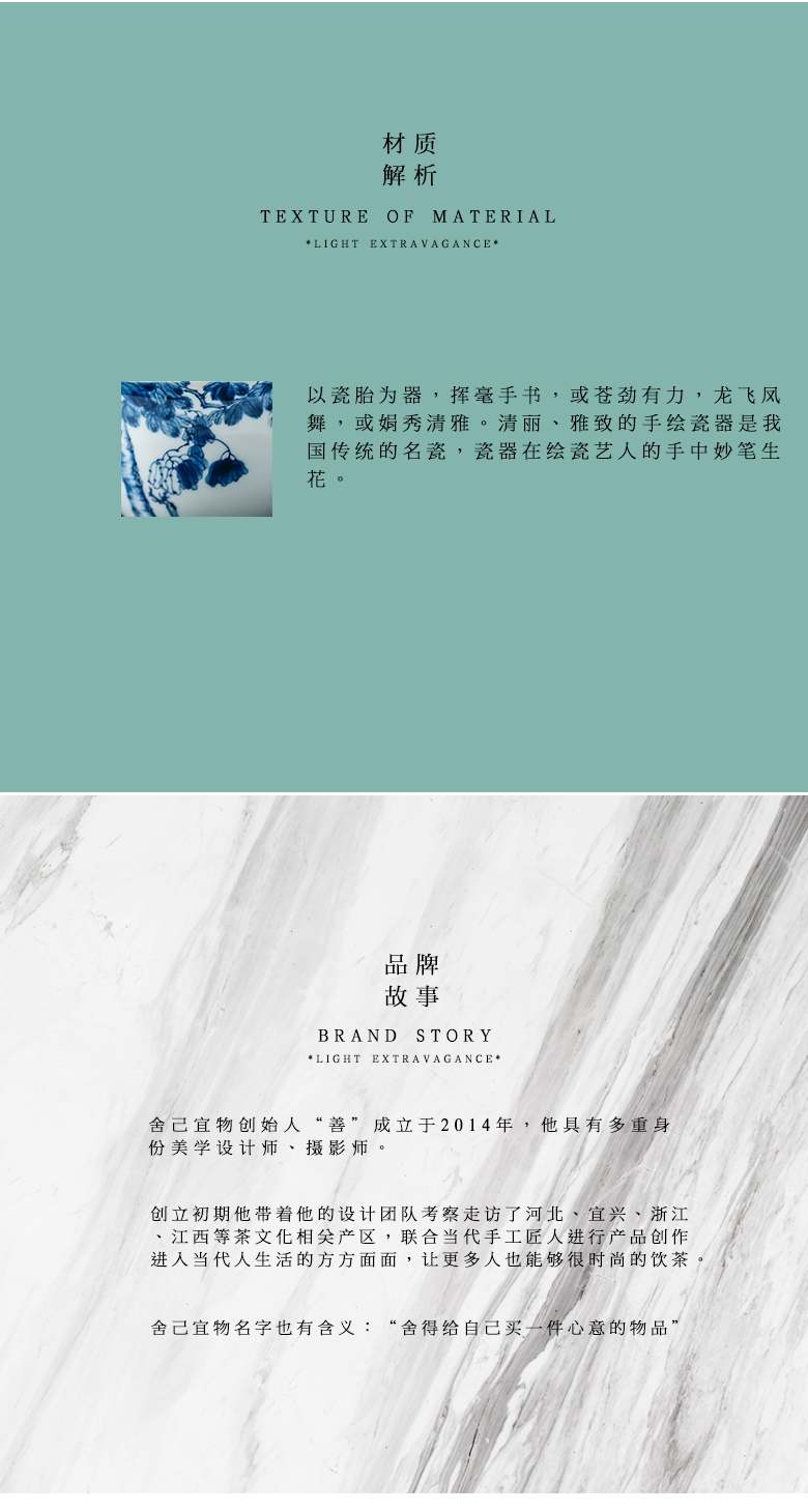 Restoring ancient ways in self - "appropriate content of jingdezhen tureen buttonwood hand - made manual single CPU use ceramic tea set