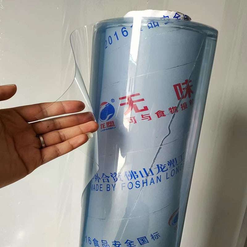 Plastic Pvc Transparent Tablecloth Frosted Floor Mat Anti-Scalding Waterproof Crystal Sheet Odorless Soft Glass Whole Roll Wholesale