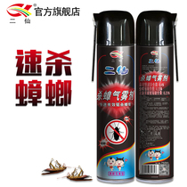 Erxian cockroach spray Flies ants fleas indoor insecticide and cockroach aerosol spray 750ml*2 bottles