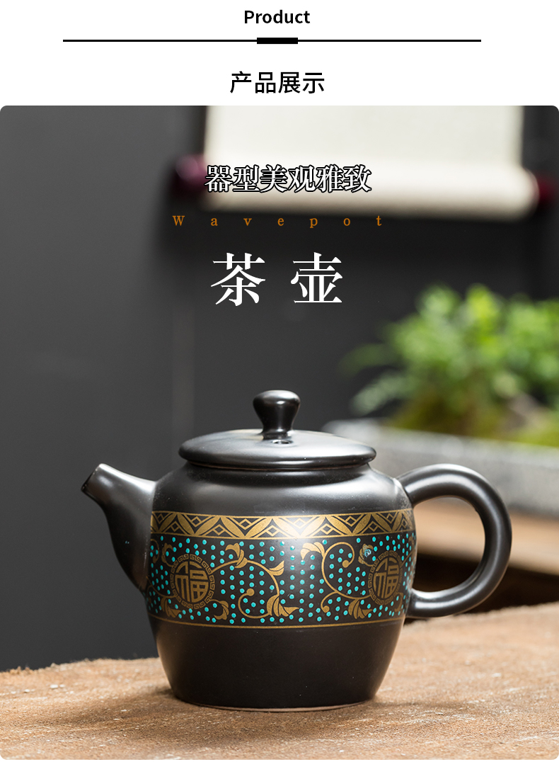 Treasure minister 's tureen to use ceramic cups only three tureen large single kung fu tea tea bowl ceramics