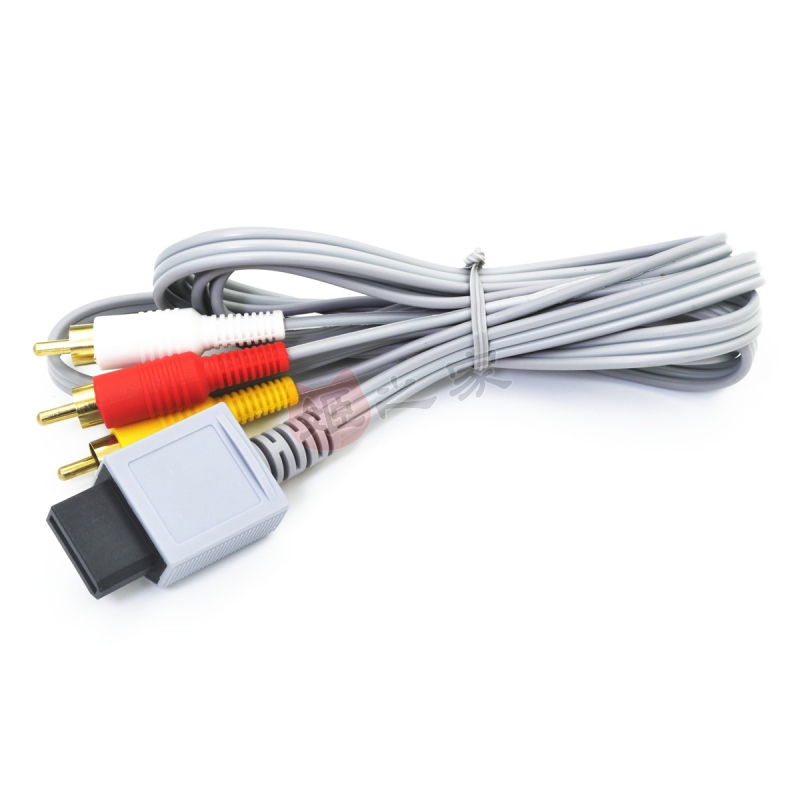 wii u console transmission line AV wire wii connected TV line HD film transmission line chromatic line tricolour line