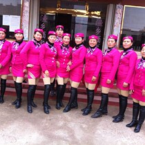 Snare drum suit Waist drum team dress Band performance suit Womens red long-sleeved clothing large size performance suit Autumn and winter