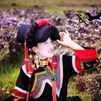 Yi ethnic clothing Meghan style Loose Version of Yi Costume Women Cool Mountain Yi Clothing