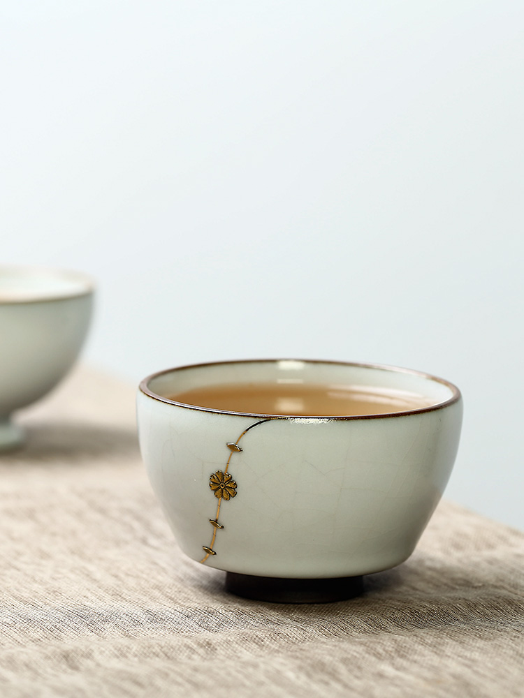 Jingdezhen 11.11 pre - sale 】 【 ru up market metrix who nail sample tea cup cup single CPU curium kung fu tea set a single hand