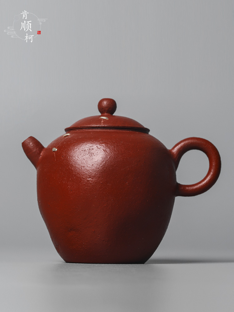 Jingdezhen are it to serve really up with pure manual nail curium kunfu tea kettle household of Chinese style ball hole, small single pot of tea