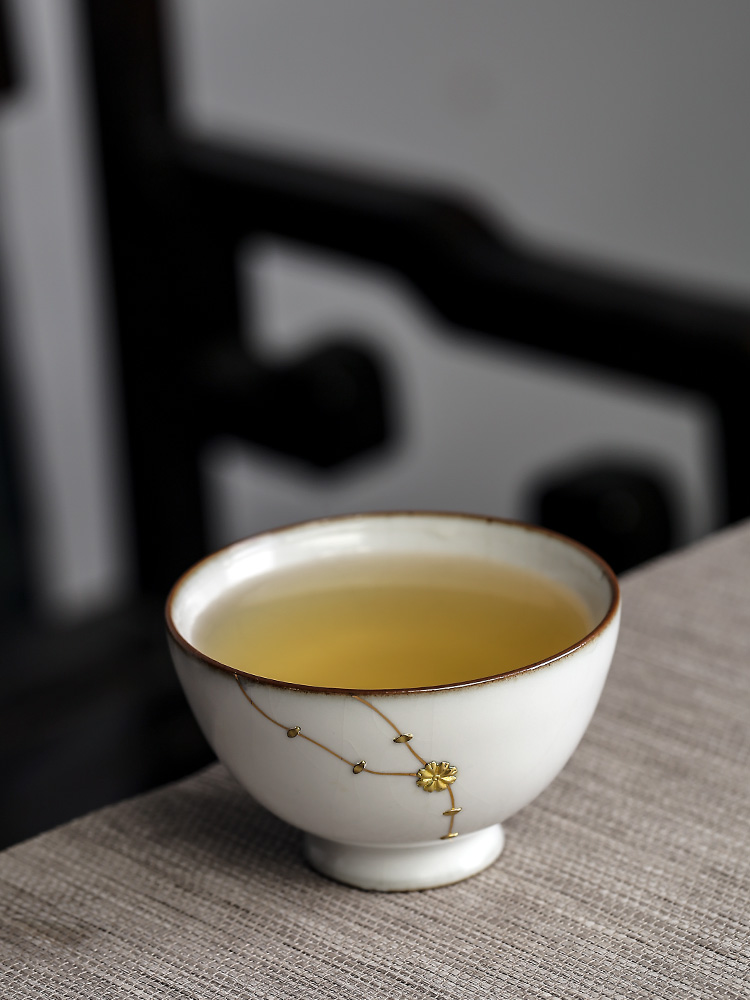 Jingdezhen kunfu tea ru up market metrix who getting pure manual nail curium tea cup single cup lamp sample tea cup hand - made ceramic tea set