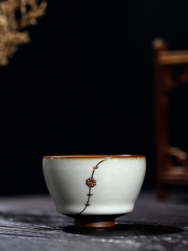 Jingdezhen 11.11 pre - sale 】 【 ru up market metrix who nail sample tea cup cup single CPU curium kung fu tea set a single hand