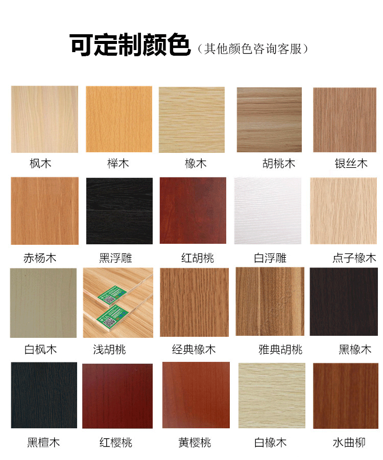 Desk conference table of colour plates for the table