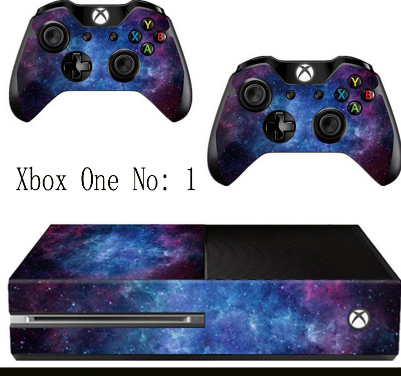 xbox one full sticker sticker film Protective color sticker personalized custom anti - wear no - trace film electroplating