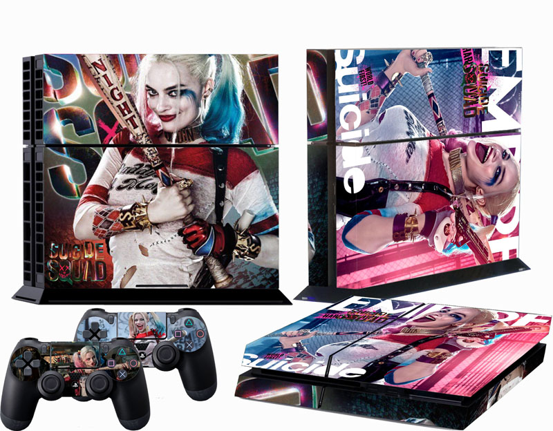 Joker PS4 ps4 sticker film dustproof sticker body sticker full machine sticker clown girl skull series