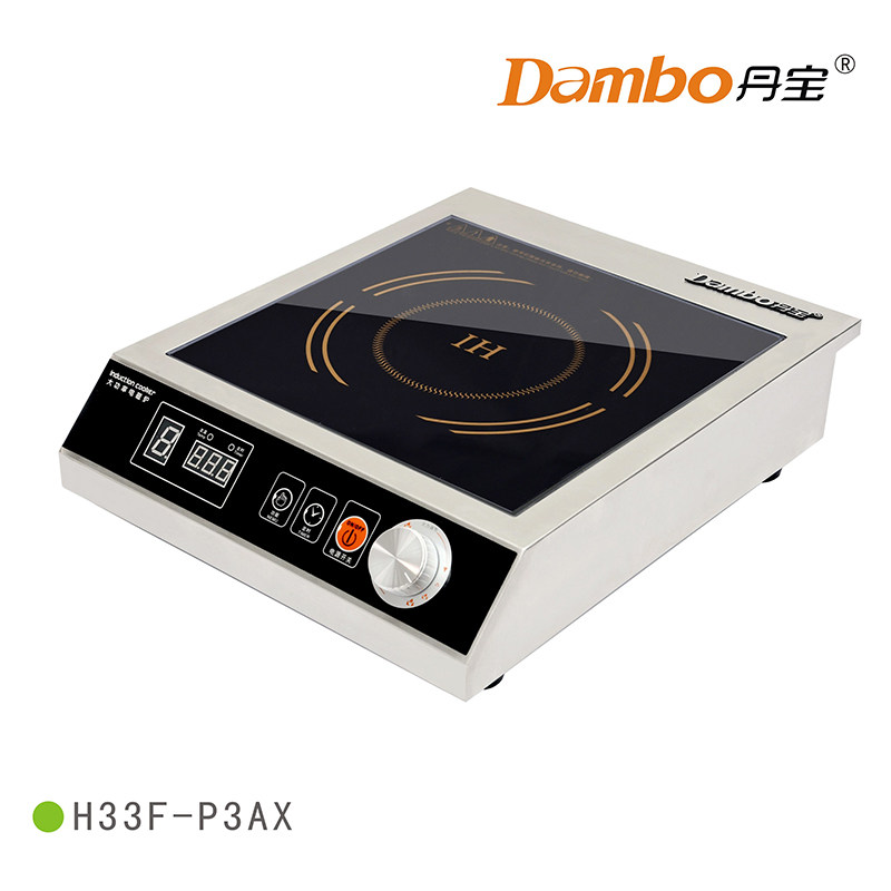 Dambao Commercial Induction Cooktop 3500w High Power Induction Cooktop 3 5kw Plane Soup Furnace Press Knob