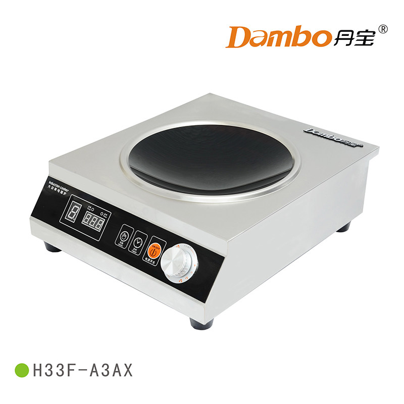 Tanbao commercial induction cooktop 3500w High power induction stove 3 5kw concave surface small frying stove key knob