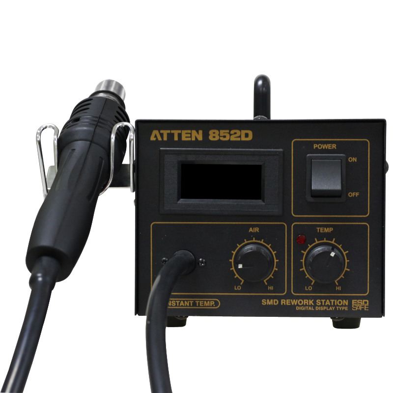 Antaixin AT852D AT858D digital display hot air gun welding table Hot air gun desoldering table AT850D