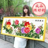 Готовой продукт имеет вышитые цветы и богатство 2023 Новая вышивка для машины чистая продажа ручной продажи вышивки свадебной вышивки кросс -вышивки