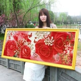 Свадебная роза 2021 Новая вышитая вышитая пара вышива