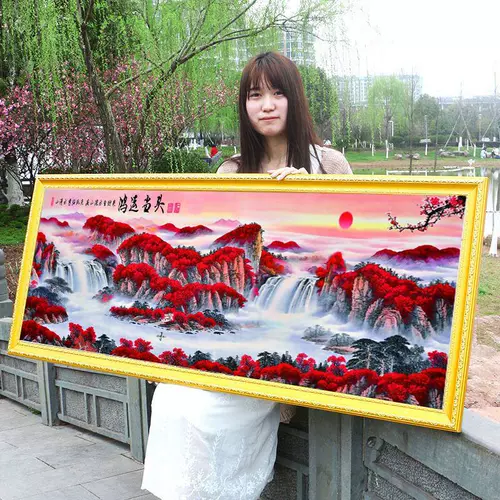 Hongyun Dangtou 2024 Новая вышивка ручной работы, проходящая вышиваемая вышива