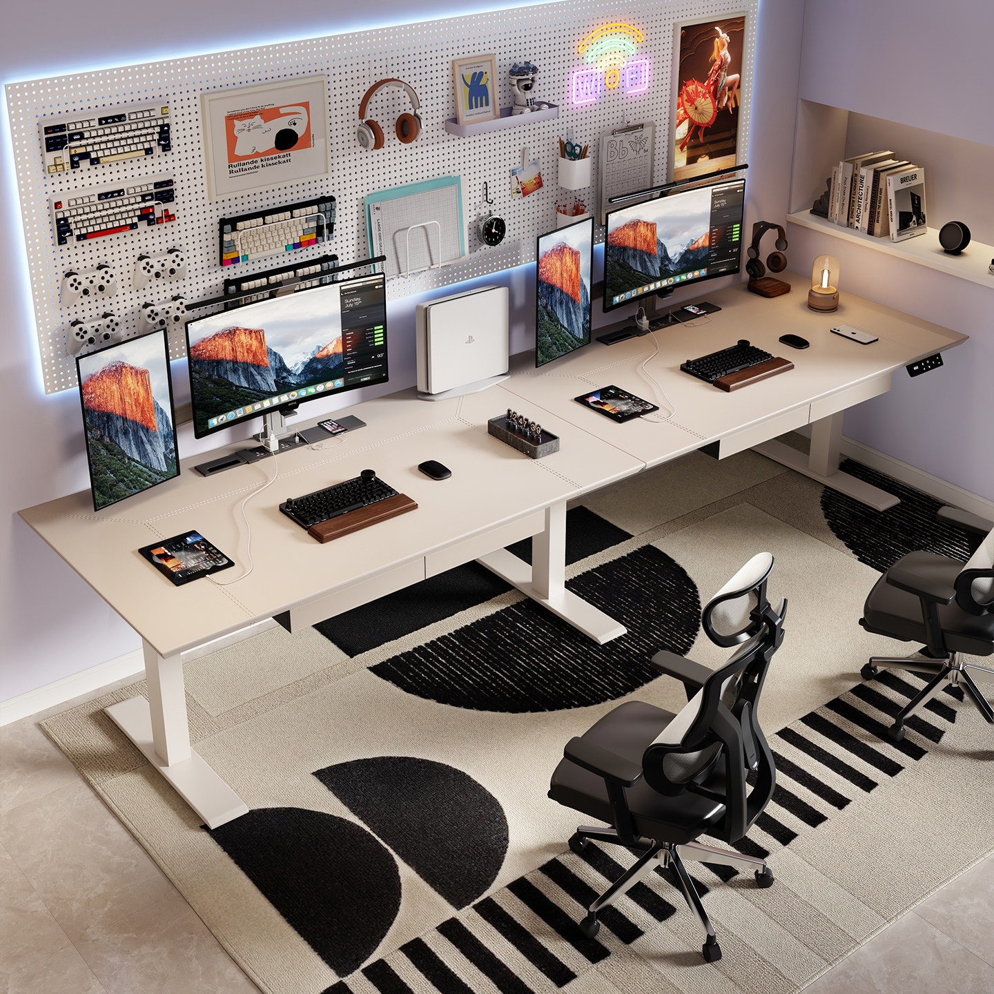 2025年选购电动升降办公桌：老板专用双电机桌有哪些值得关注的地方？