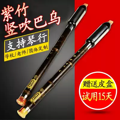 Zizhu vertical blowing Bawu f tune g tune Children students adult beginners practice playing ethnic musical instrument accessories