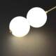 All-Copper Spherical Pendant Light, Modern Minimalist Bedroom Bedside Small Pendant Light, Nordic Creative Designer Style, Fish Line Type