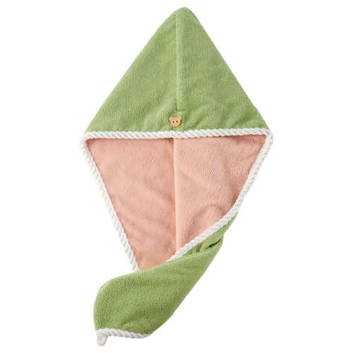 Полотенце для волос, быстросохнущая шапочка для душа, увеличенная толщина, хорошо впитывает воду