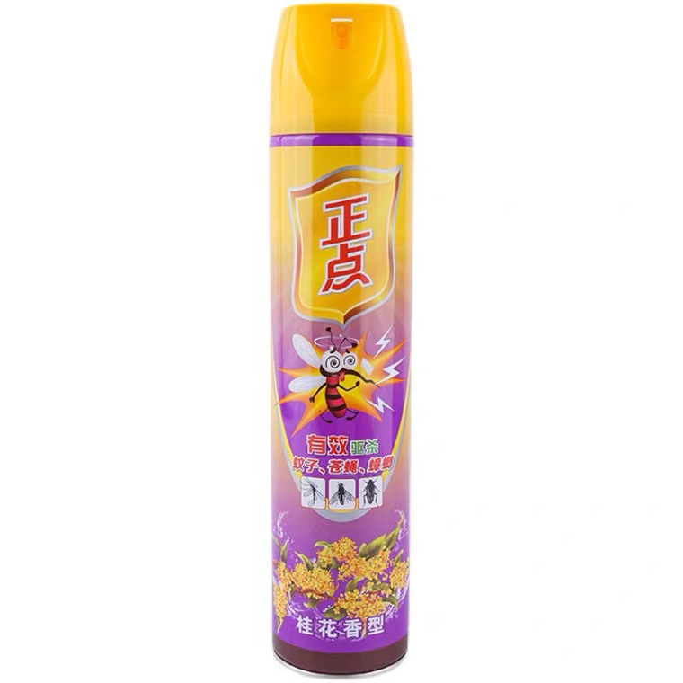 Positive Point Insecticide Aerosol Gui Flower Scent Type 600m l exorciation of mosquito fly cockroach Cockroach Household Insecticide Mosquito-killing