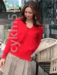 Áo khoác dáng dài cổ điển nữ cộng với size 2019 mới Áo len cộc tay ngắn châu Âu và Mỹ - Đan Cardigan