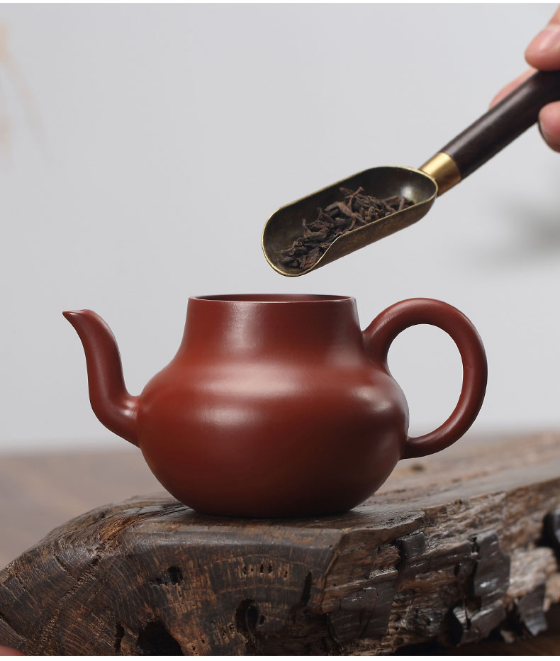 Yu is yixing it undressed ore mud zhu sketch all pure hand authentic teapot tea kungfu tea set