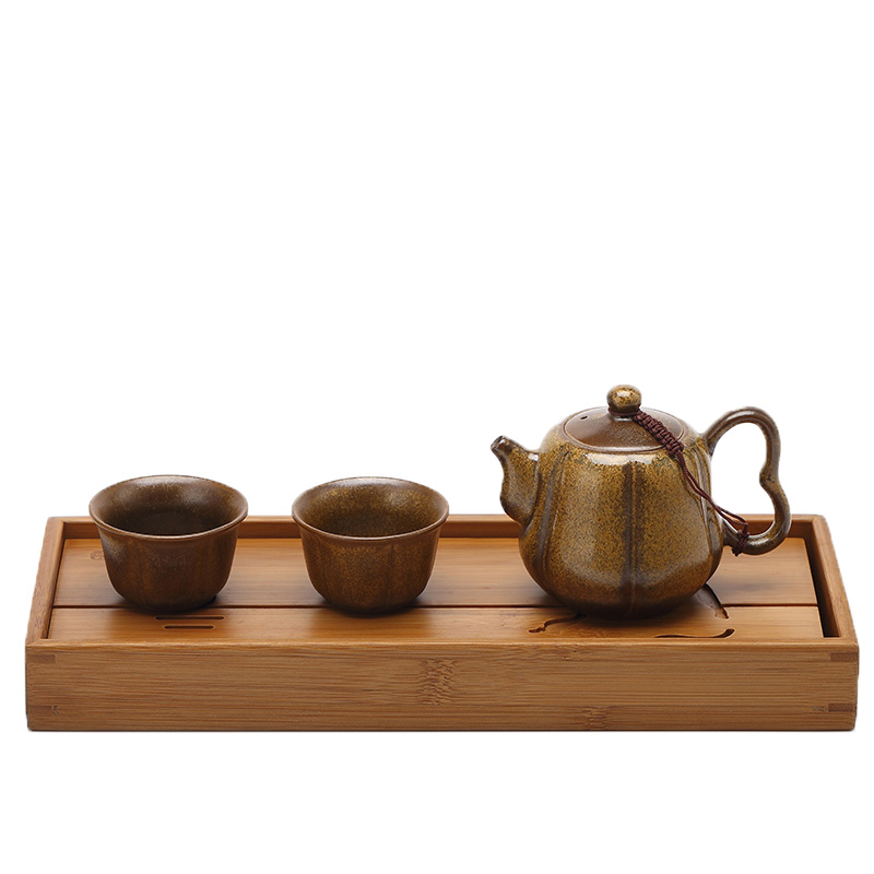 Yu is zen tea blindly up ceramic teapot tea kungfu tea set a pot of portable travel two cups of tea tray