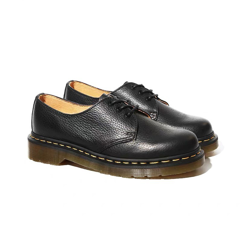 Dr Mannar1461 Classic 3 Hole Casual Lace Up Leather Low Top Men's and Women's Martens Martin Shoes Women's Boots