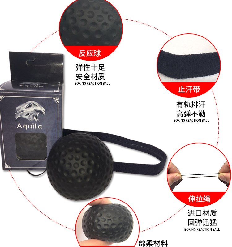 Thái Lan Aquila Boxing Mục tiêu di động MMA UFC Fighting Fighting Sandbag Thiết bị huấn luyện phản ứng chuyên nghiệp - Taekwondo / Võ thuật / Chiến đấu bao tập đấm