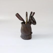 Zhixintang Purple Sand Tea Ceremony Six gentlemen set tea ceremony accessories Teaspoon tea needle Tea leak tea clip Tea then tea bucket