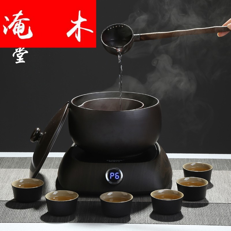 Submerged wood Wen Xuantang ceramic cooking temperature tea, black tea is the tea, the electric TaoLu dry boil tea tea stove suit kung fu