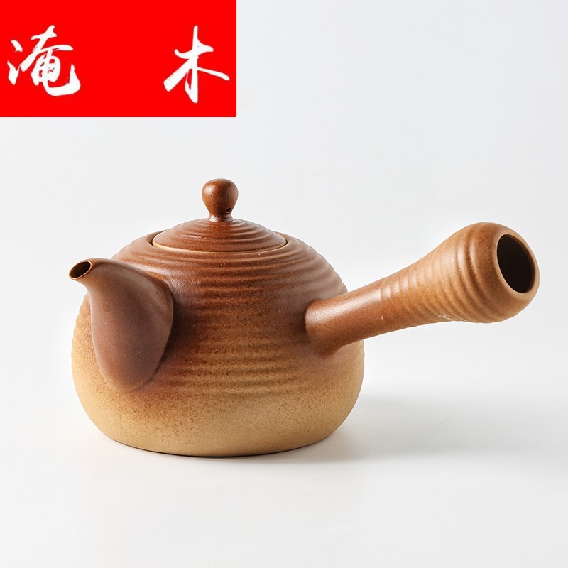 Submerged wood [fengming] cooking pot clay POTS electric TaoLu special ceramics along an abundant package mail kettle side handle