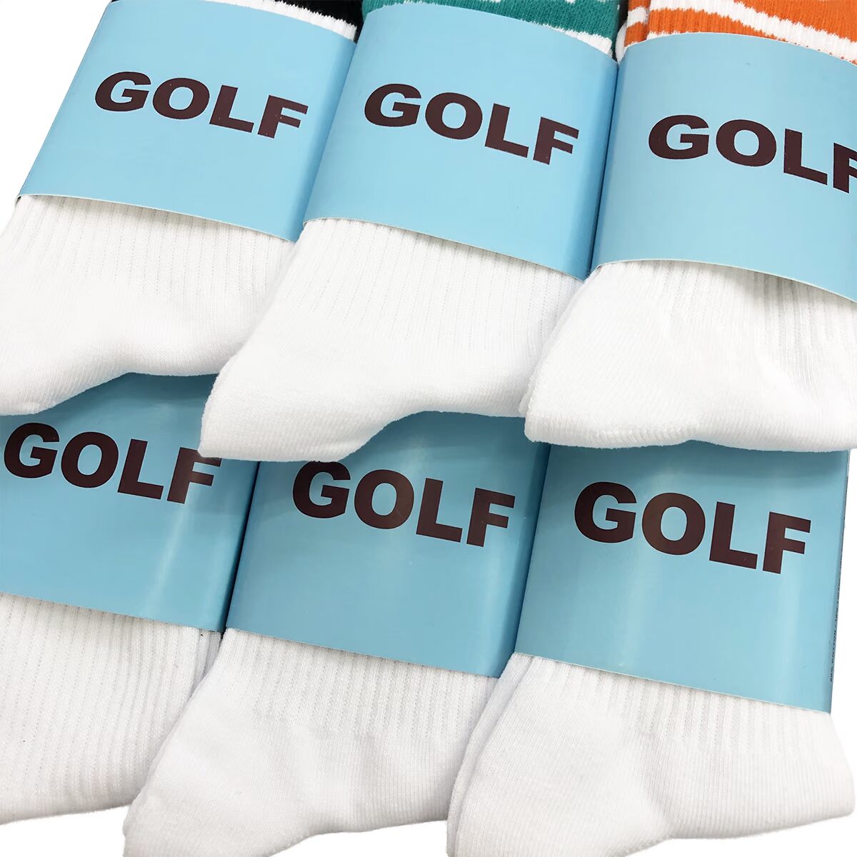 GOLF vớ cotton ống mùa hè mỏng thể thao vớ xu hướng đàn ông và phụ nữ đôi vớ INS thủy triều - Vớ thể thao vớ thể thao nike