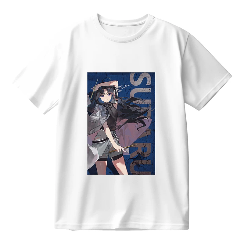 Футболка Sleeve из хлопка с призывной надписью 'The Scream of Girls Band Crying Girls Band Inina Isori Not Going to School'