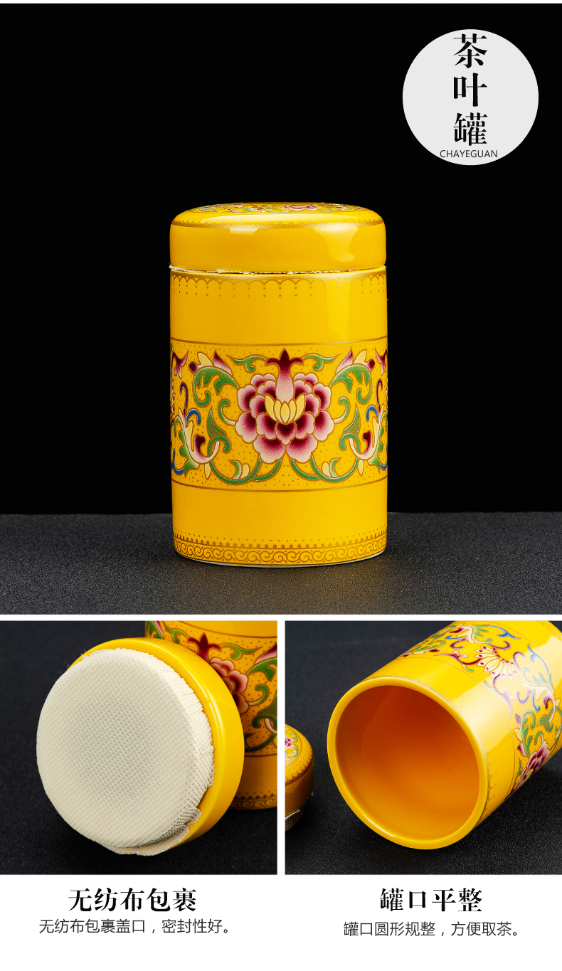 NiuRen household colored enamel porcelain lazy people against the hot stone mill of a complete set of automatic tea cups creative gifts gift boxes