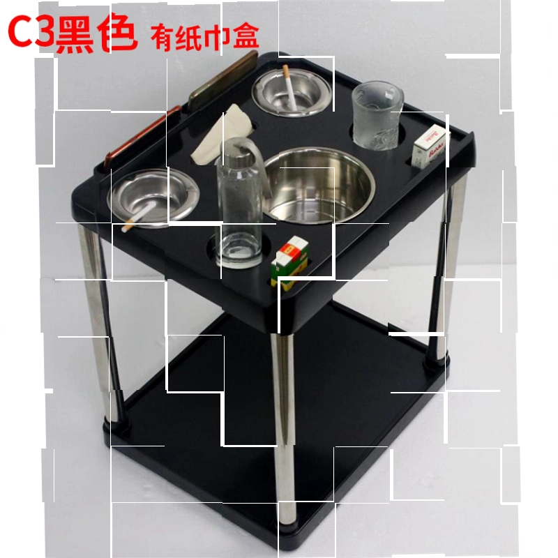 Máy đánh mạt chược, bàn trà, giá trà, phụ kiện bàn trà, phòng đánh cờ, chức năng đặc biệt bằng thép không gỉ, có thêm một bàn nhỏ bên cạnh. - Các lớp học Mạt chược / Cờ vua / giáo dục