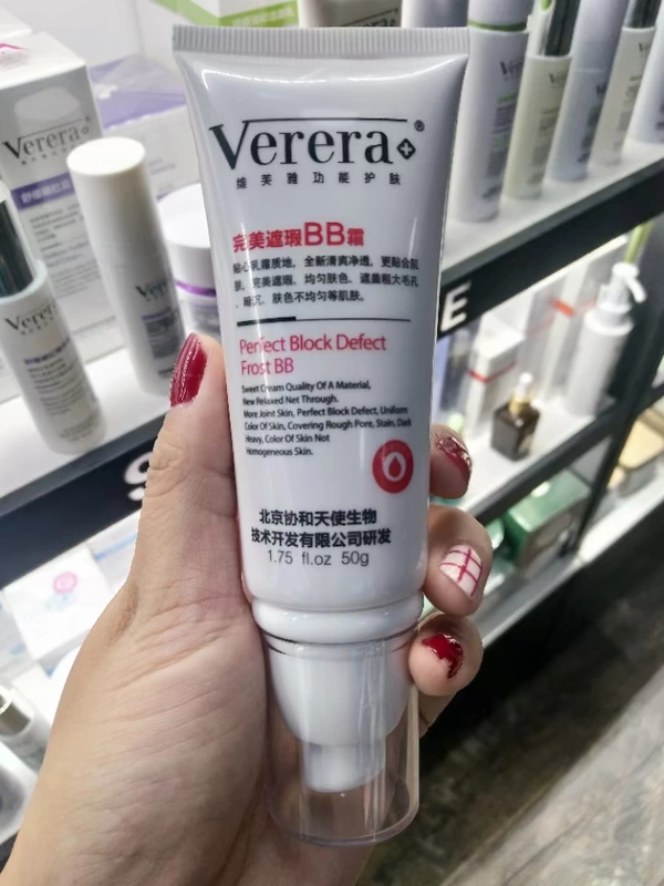 Bắc Kinh Concord Angel Viveya Perfect Concealer BB Cream Isolation Cream Kem dưỡng ẩm Kiểm soát dầu Trang điểm Khỏa thân Không thấm nước - Kem BB