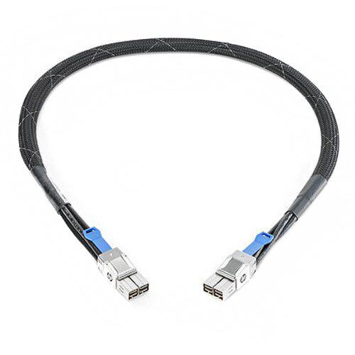 HP Original SFF-8644 MiniSAS HD 1 0m 8X J9665A For Aruba 3800 01