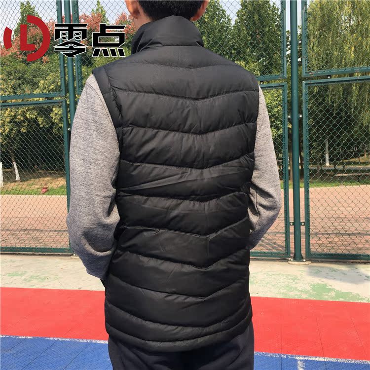 Li Ning nam 2018 mùa đông mới bóng rổ Wade 90% ngỗng xuống cổ áo ấm xuống áo thể thao AMRN033 áo phông thể thao nam