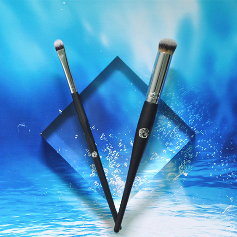 ENERGY AINO Makeup Brush Master M522 Flawless Brush M123 Shade black eyewear Acne Print Fiber Hair