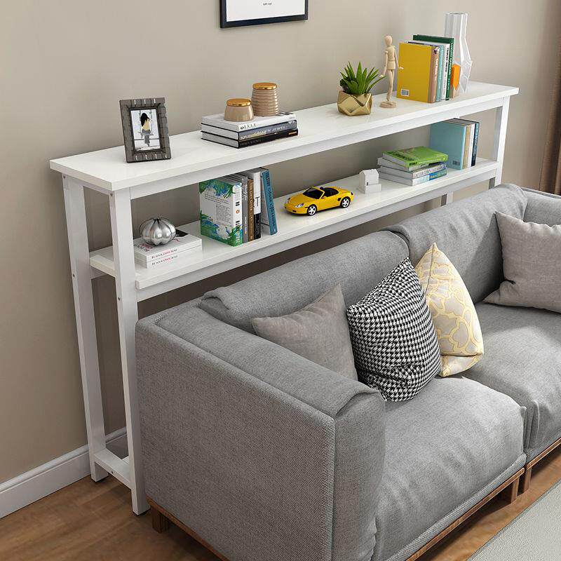 After the heating frame, multi-layer long strip narrow tables crack seam after the sofa of the heating shelf to collect the bedside narrow frame