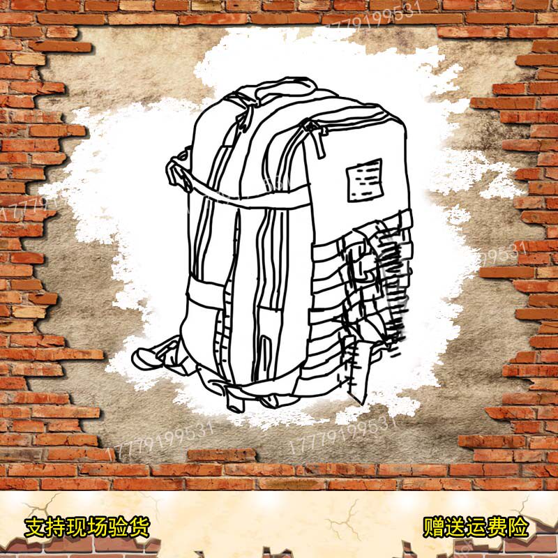 City Wild New Single Shoulder Package Outdoor OperationTactical CS Entertainment Travel Flame Retardant Desert Pack