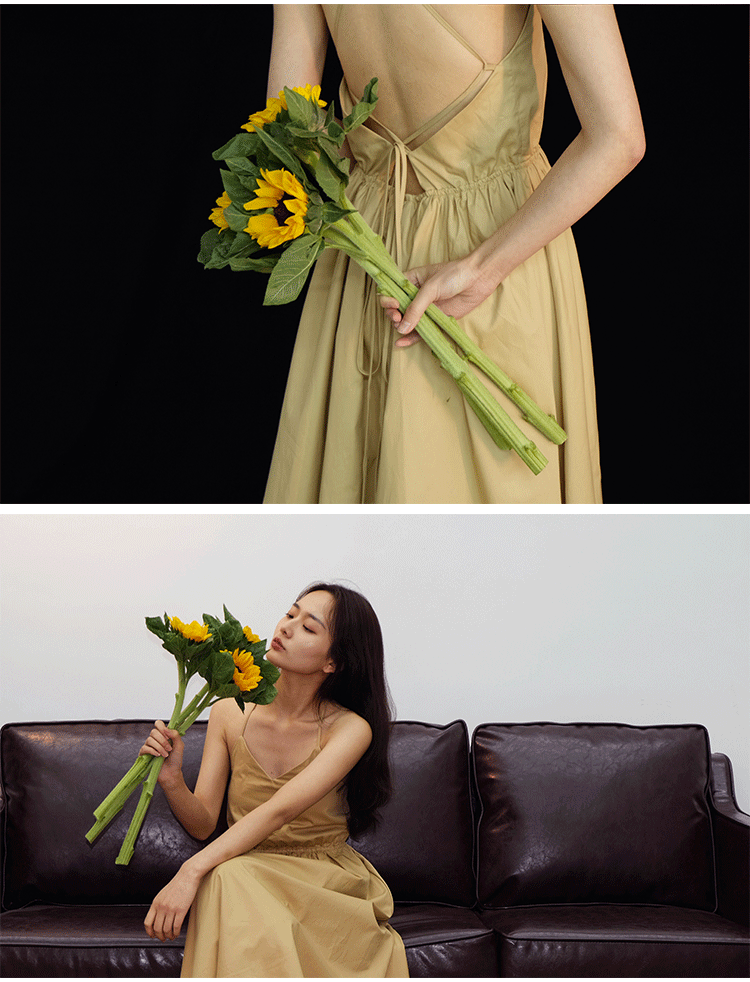Thắt lưng dây buộc váy nữ mùa hè cao eo Pháp retro thích hợp kỳ nghỉ gió eo váy Heben váy dài - Sản phẩm HOT váy cho người trung niên