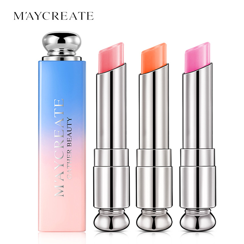 Discoloration lipstick mesh red and persistent moisturizing not easy to drop color Korea waterproof not easily stained with cup students moisturizing