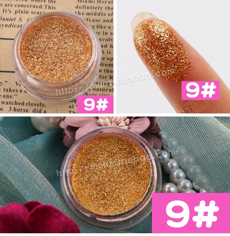 Alpha Stage Children Bride long lanh Eyeshadow Powder Flash Flash Crystal Crystal Powder Trang điểm chính hãng - Bóng mắt phấn mắt anylady