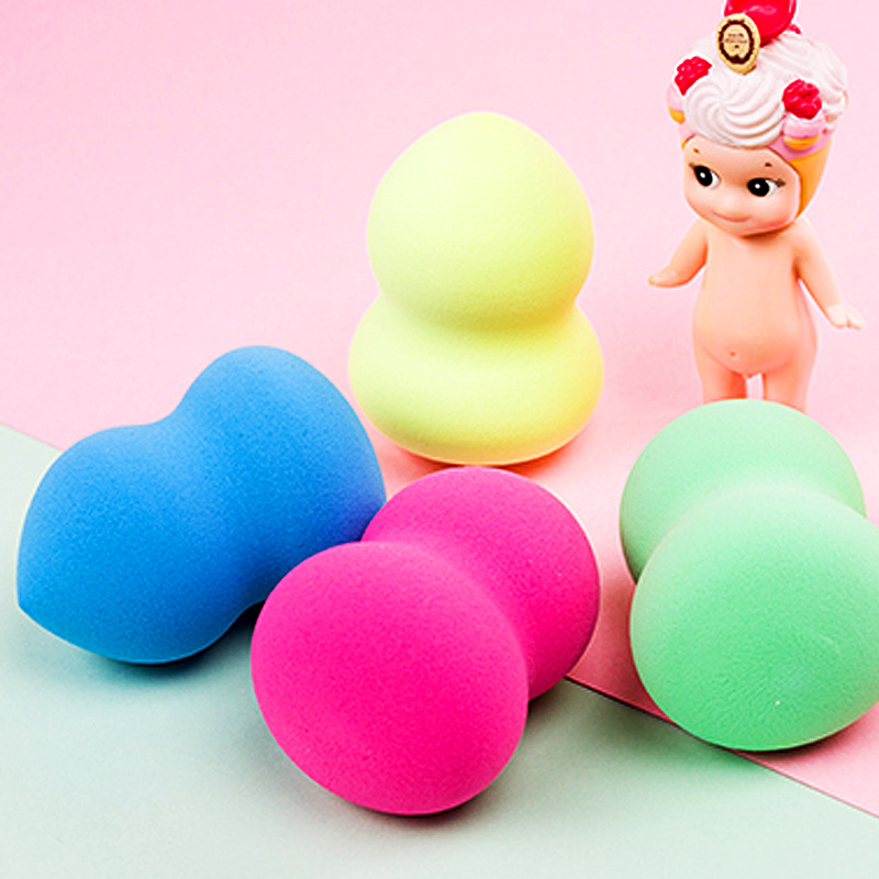 Two Beauty Egg High Density Dry Hyacinth Powder Bashing Environmental Protection Sponge Makeup Sponge Powder Bashing Makeup Sponge