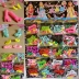Trẻ em Barbie Phụ kiện Giày pha lê Giày búp bê Cô gái Chơi Nhà Phụ kiện Đồ chơi 24 Gói 72 Cặp